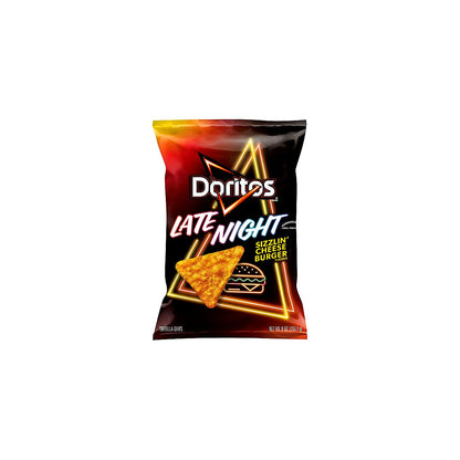Doritos Late Night Sizzlin Cheese Burger - processed