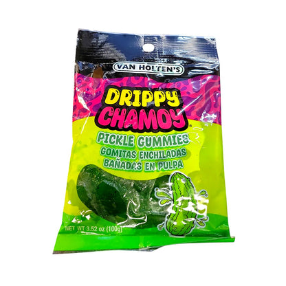 Drippy chammoy pickle gummies - processed