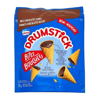 Drumstick Milk Chocolate Bites Bouchees - processed