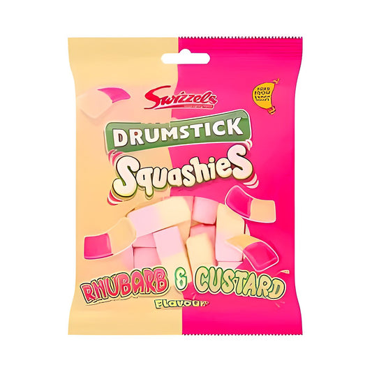 Squashies - Rhubarb & Custard Flavour - processed