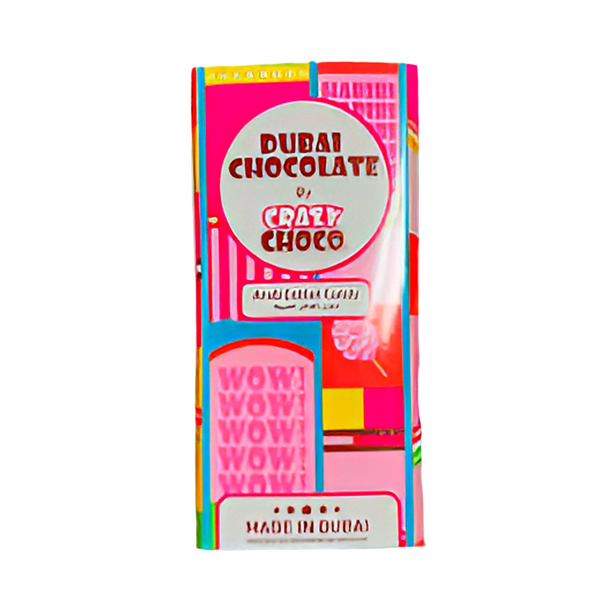 Dubai Chocolate by Crazy Choco Arab Cotton Candy - processed