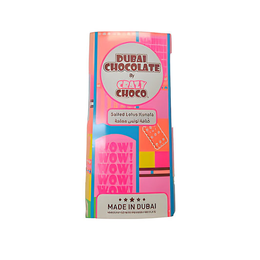 Dubai Chocolate by Crazy Choco Salted Lotus Kunafa - processed