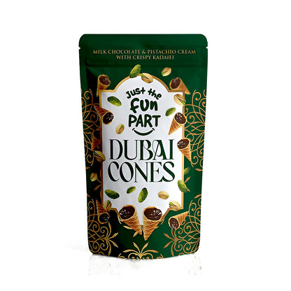 Dubai Chocolate Cones - processed