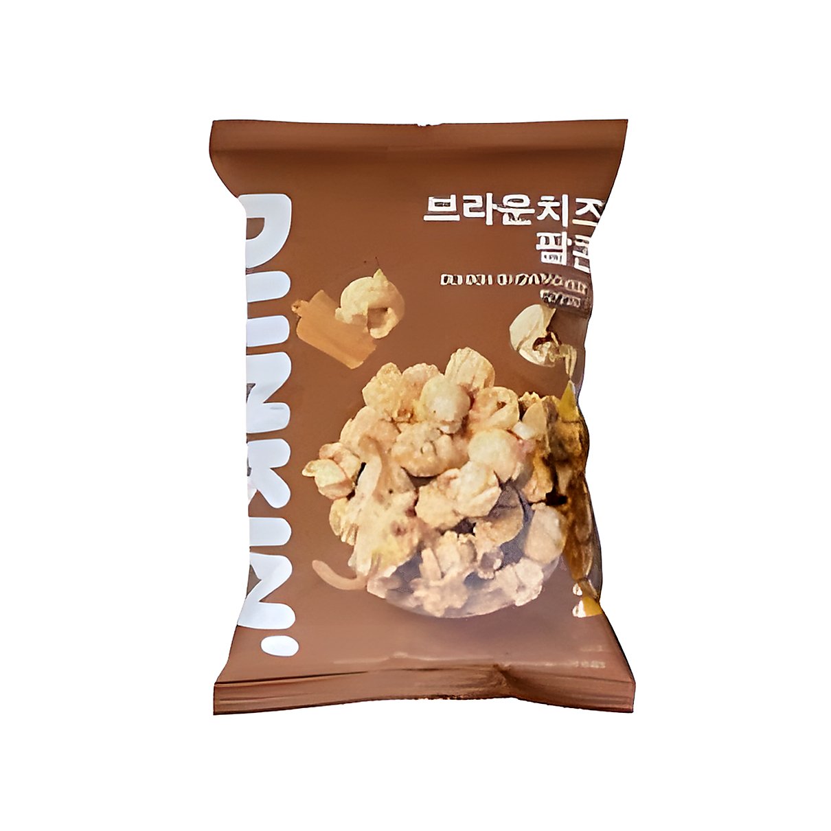 Dunkin Brown Cheese Popcorn - processed