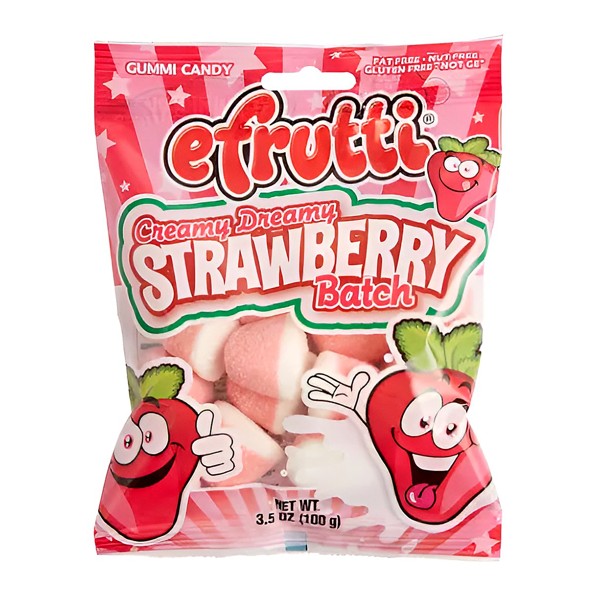 Efrutti Creamy Dreamy Strawberry - processed