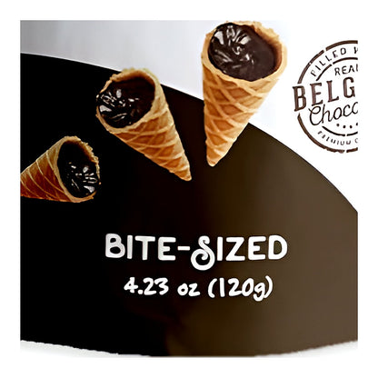 Espresso Waffle Cones - processed