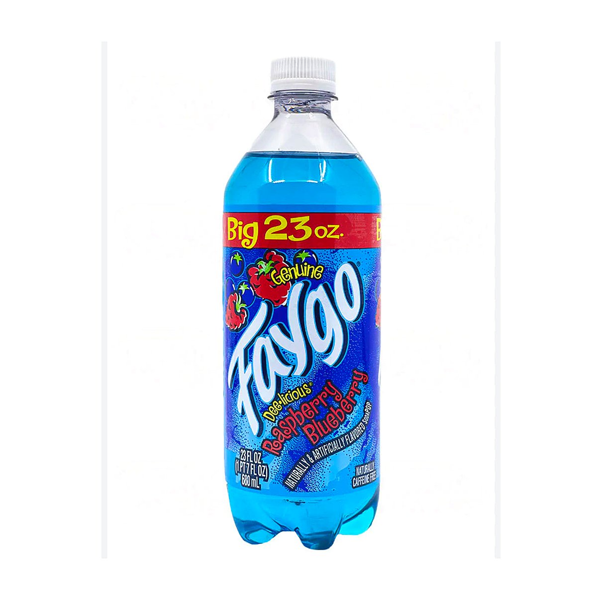 Faygo Raspberry Blueberry Drink - processed