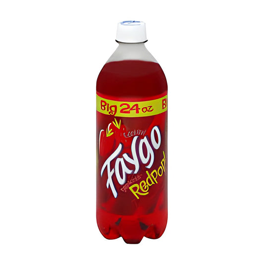 Faygo Red Pop Flavor - processed