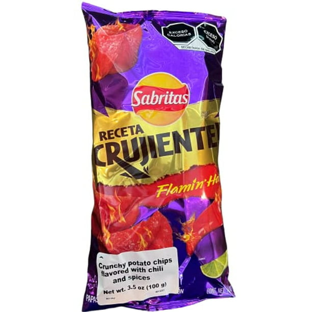 Sabritas Receta Crujiente Flamin Hot