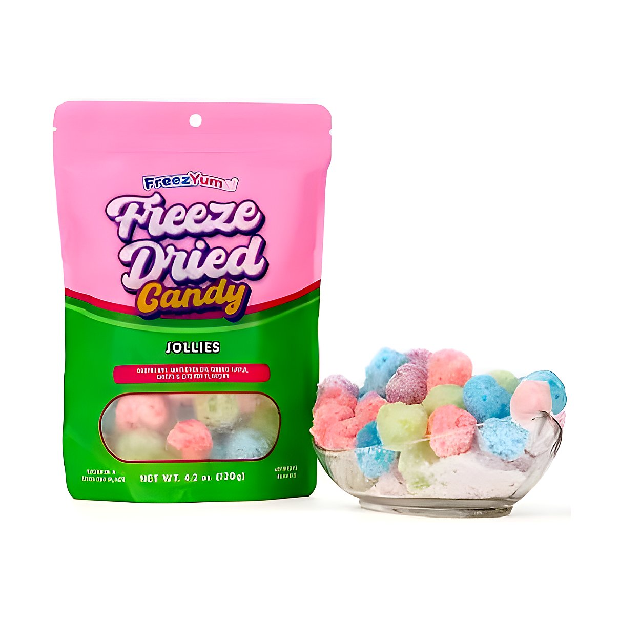 Freeze Dried Candy Jollies - processed