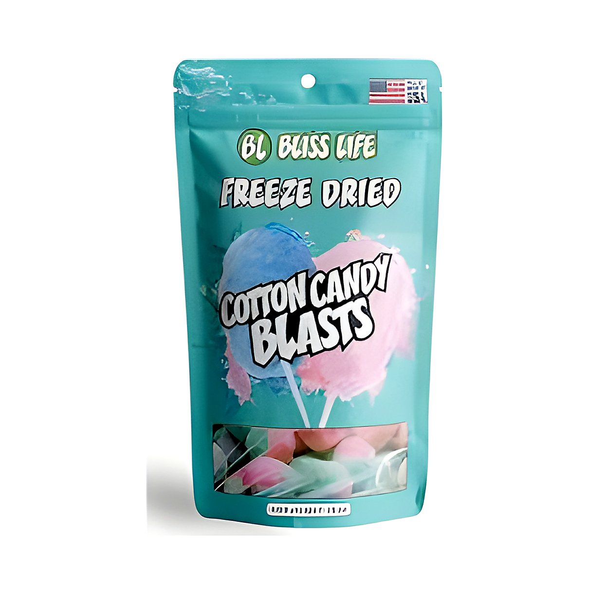 Freeze Dried - Cotton Candy Blasts - processed