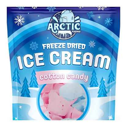 Freeze dried cotton candy - processed
