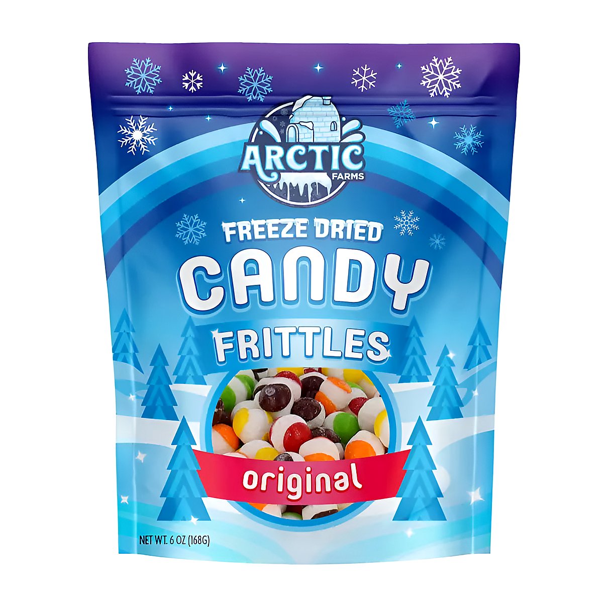 Freeze Dried Candy - frittles - processed