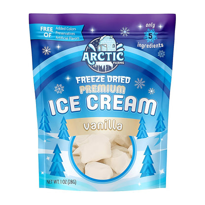 Freeze Dried Ice Cream Vanilla - processed