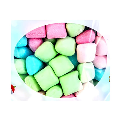 Freeze dried sour mini crunchers - processed