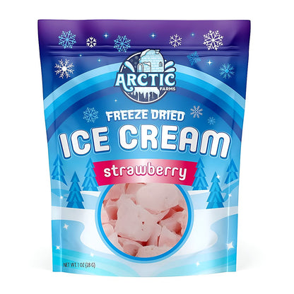 Freeze dried strawberry - processed