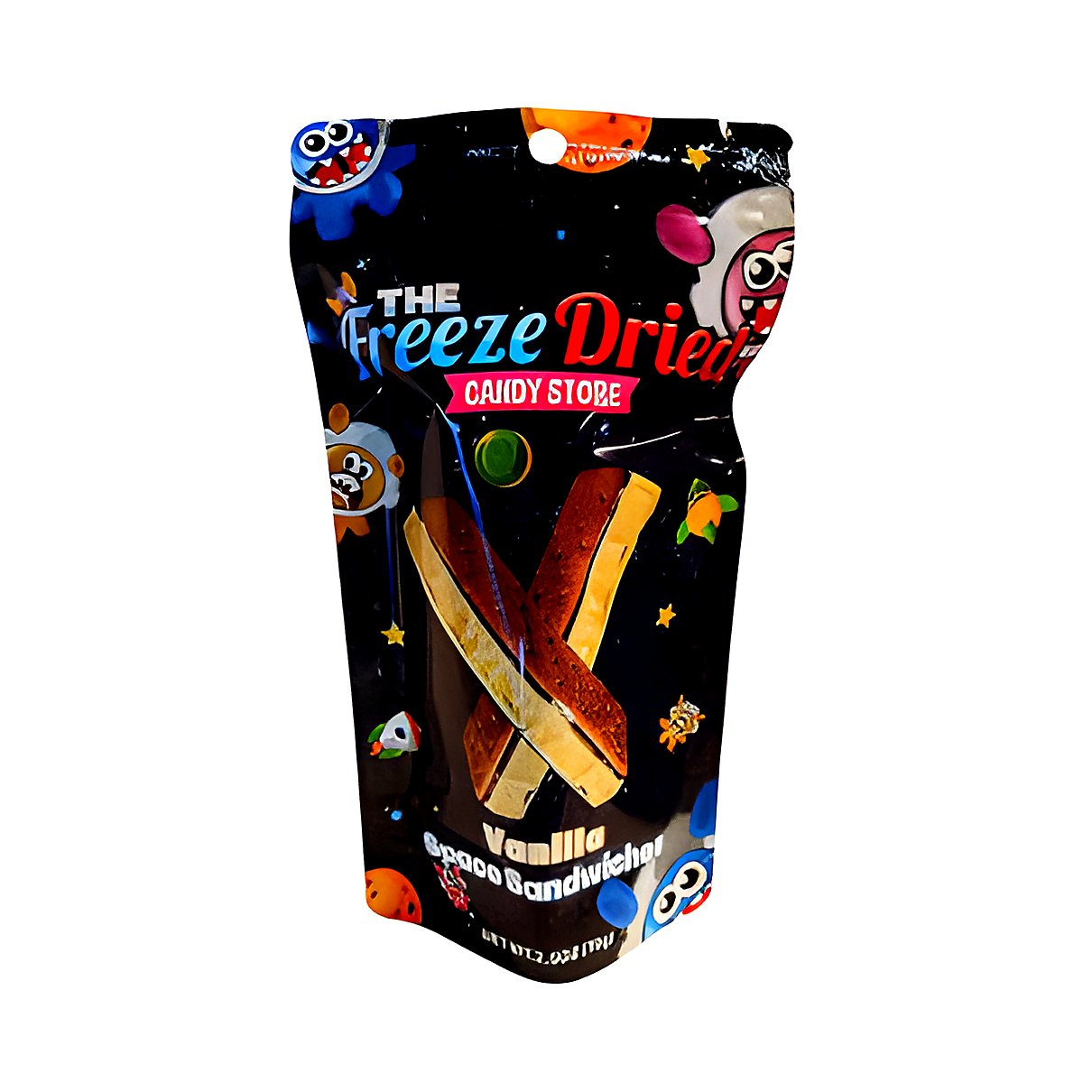 Vanilla Space Sandiwches / The Freeze Dried - processed