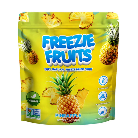 Freeze fruits pineapple - processed