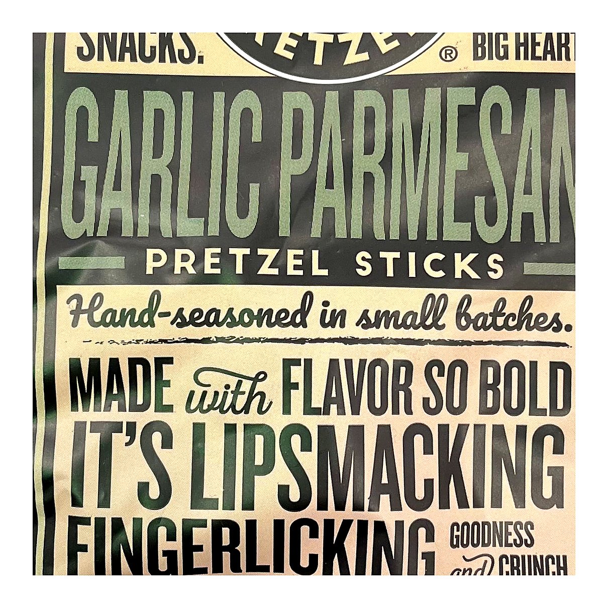Pop Daddy Pretzels - Garlic Parmesan 3oz - processed