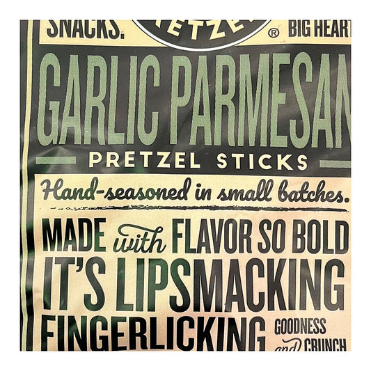 Pop Daddy Pretzels - Garlic Parmesan 3oz - processed