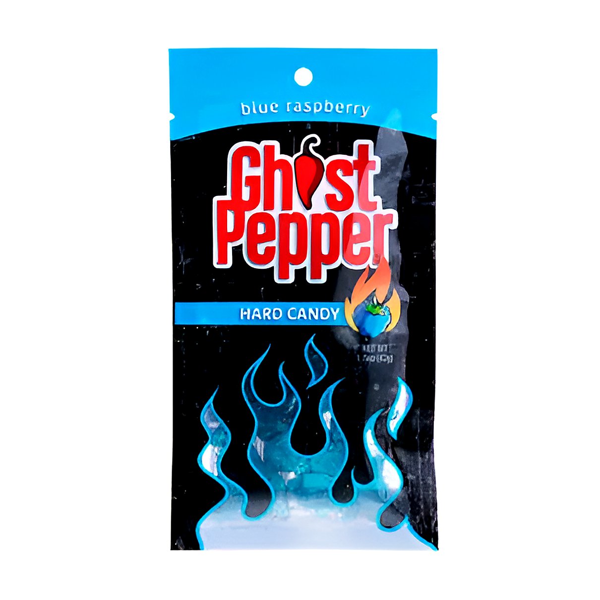 Ghost Pepper Blue Raspberry - Hard Candy - processed