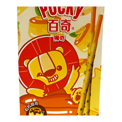 Glico Pocky Cookie Sticks - Banana Pudding Flavor - processed