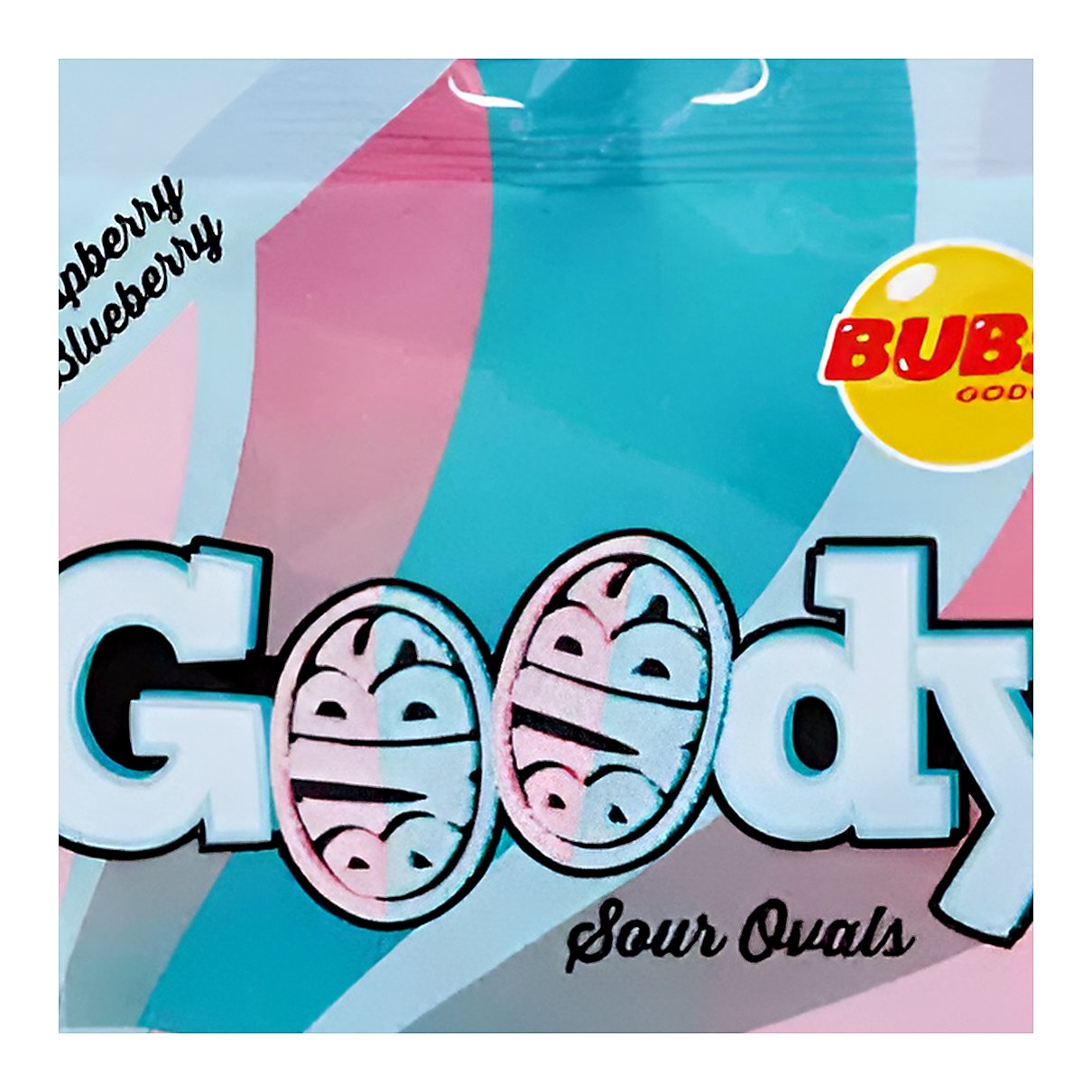 Goody Sour Ovals Raspberry/ Blueberry - processed
