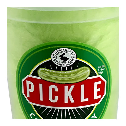 Grandpa Joe’s Dilly Pickle Cotton Candy - processed