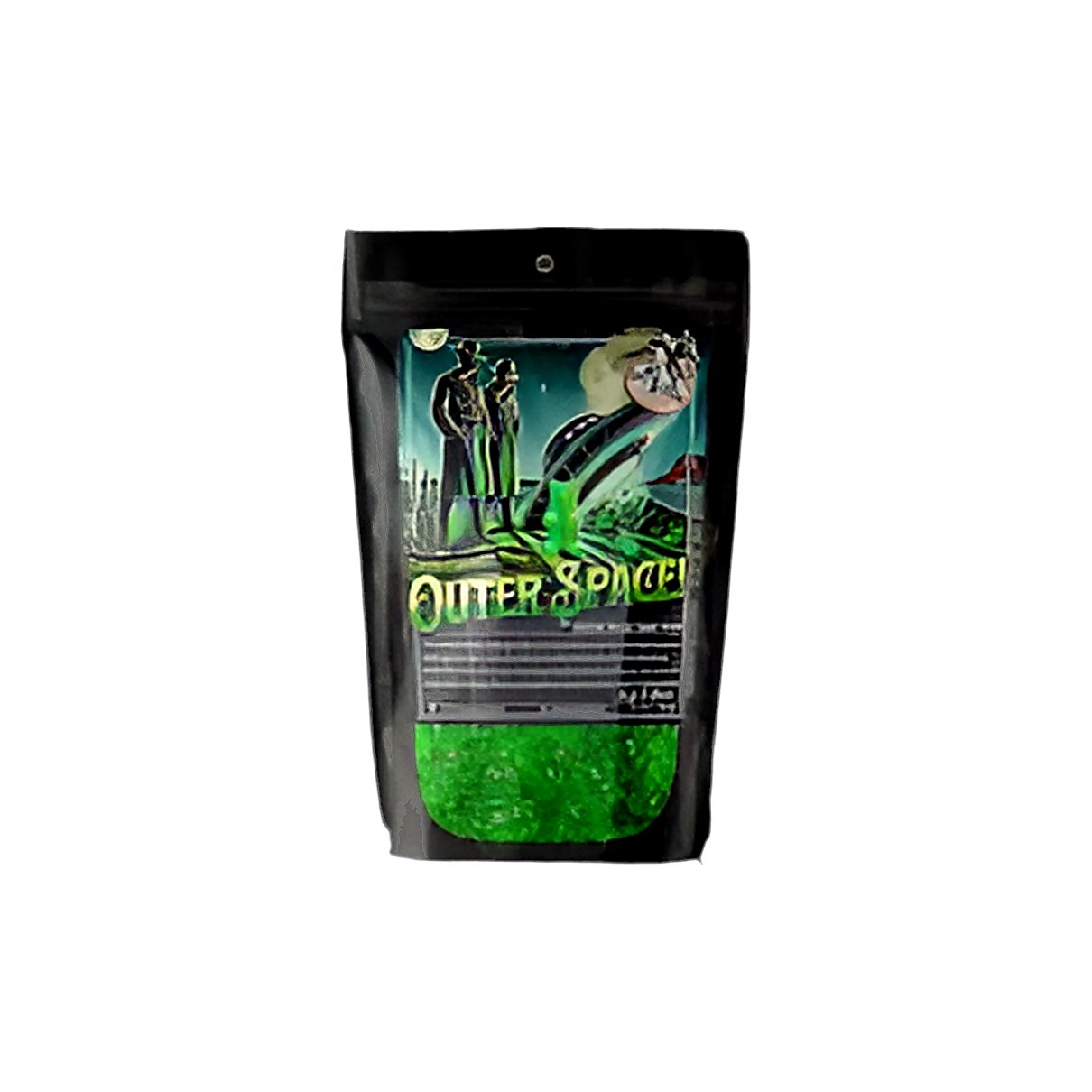Green Gummies From Outer Space - processed