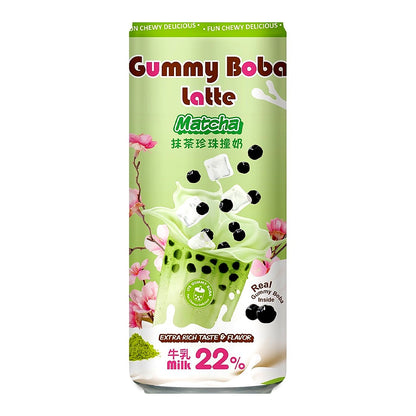 Gummy Boba Latte Matcha - processed