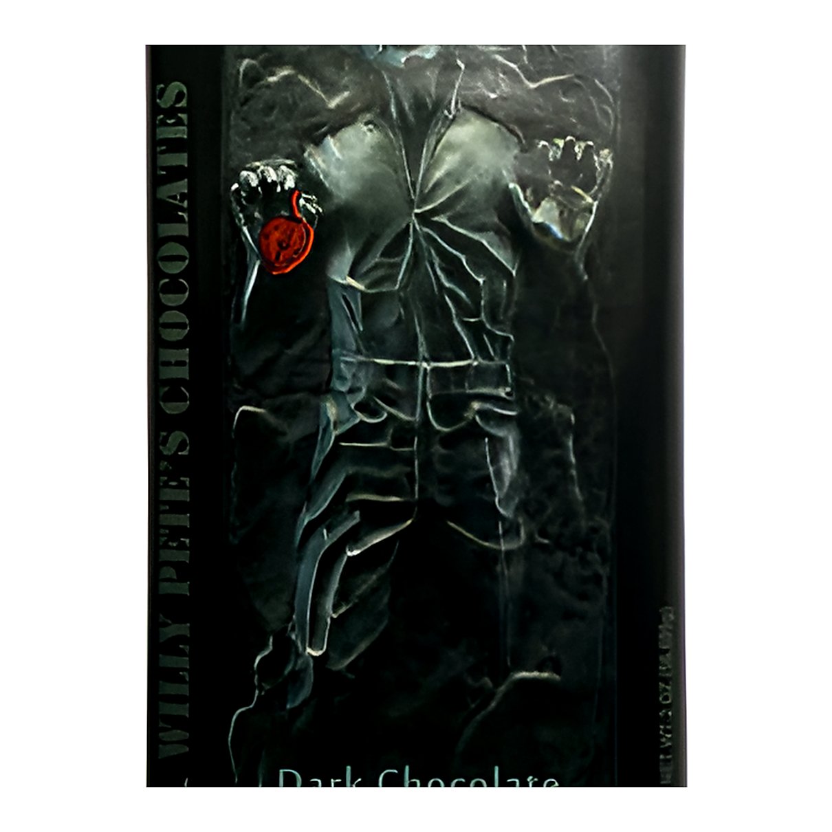 Willy Pete’s Chocolate Han-Banero in Carbonite Chocolate Bar - processed