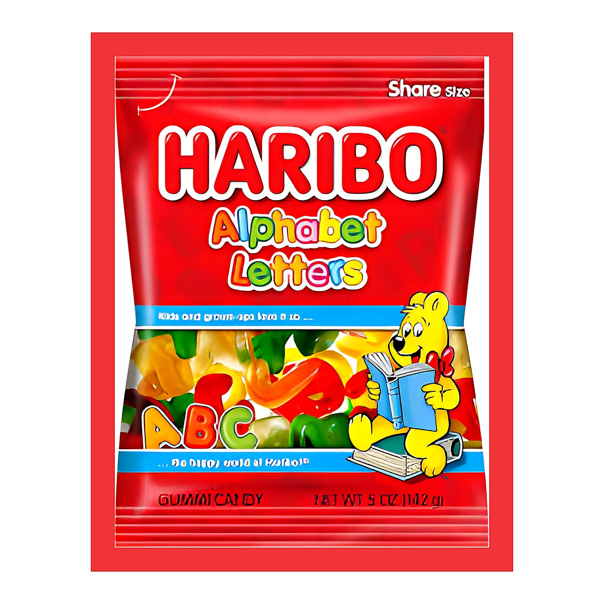 Haribo Alphabet Letters - processed