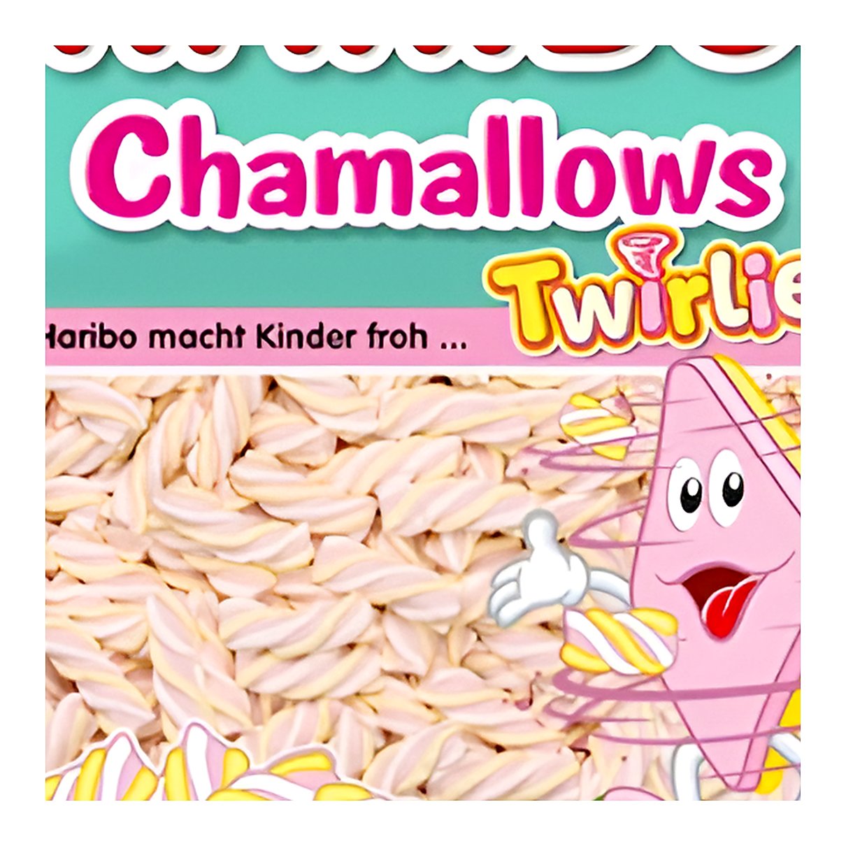 Haribo Chamallows Twirlies - processed