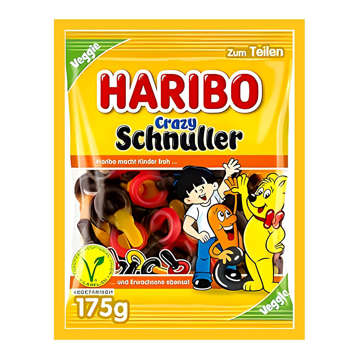 Haribo Crazy Schnuller - processed