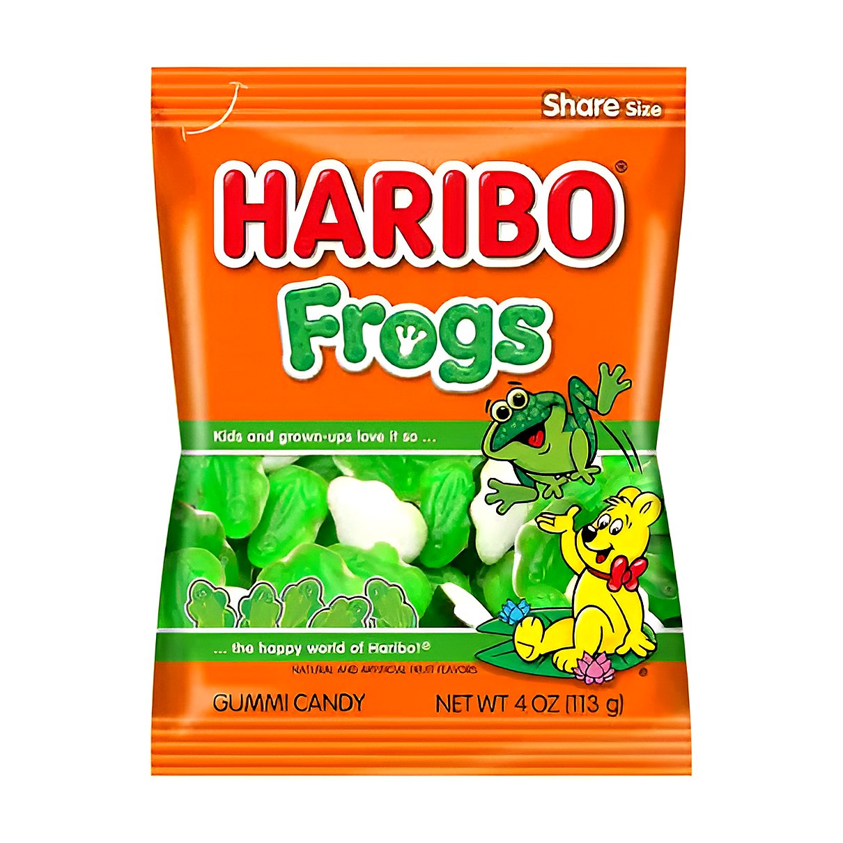 Haribo Frogs - processed