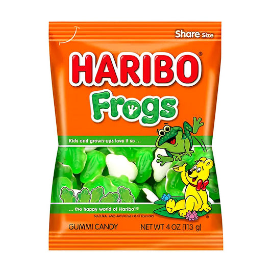 Haribo Frogs - processed