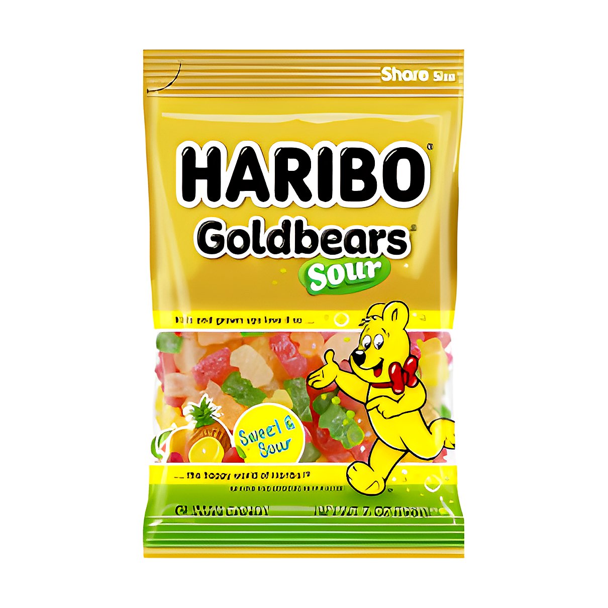 Haribo Goldbears Sour - processed