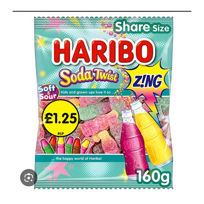 Haribo soda twist - processed