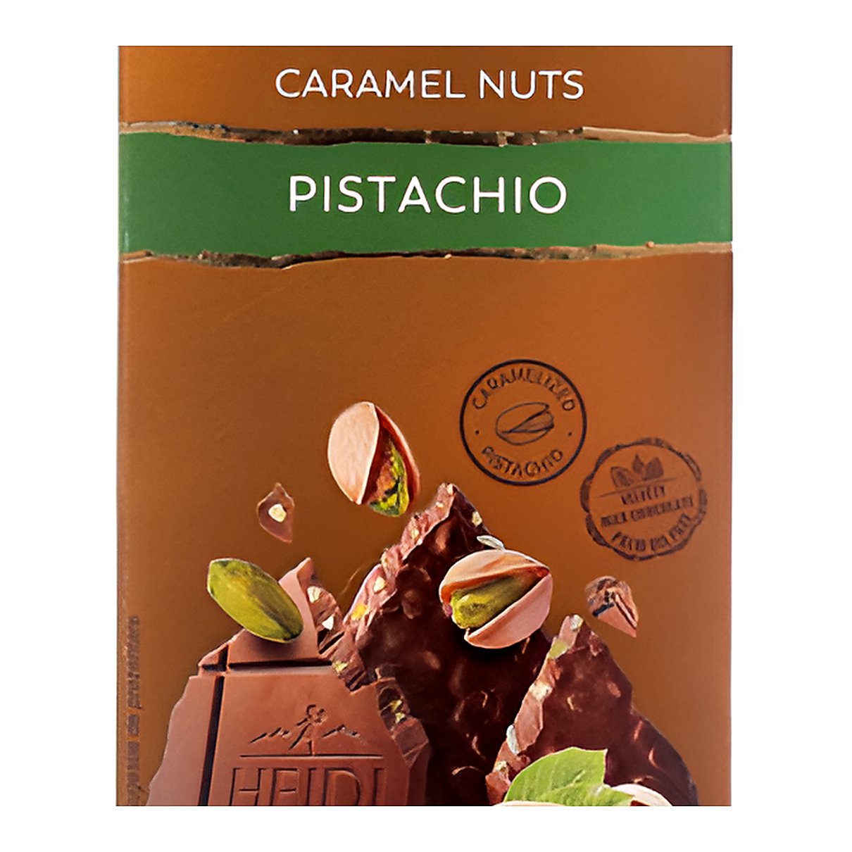 HEIDI CARAMEL NUTS PISTACHIO - processed