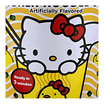 Hello Kitty Chicken Noodle Soup - processed