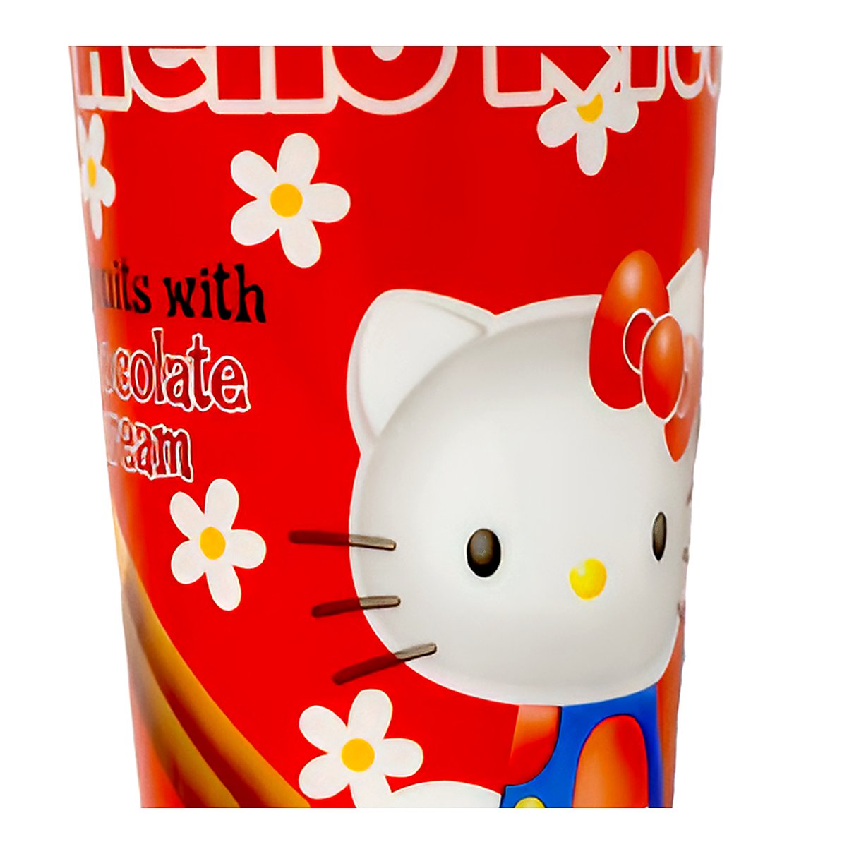 Hello Kitty Dip Biscuits Chocolate - processed