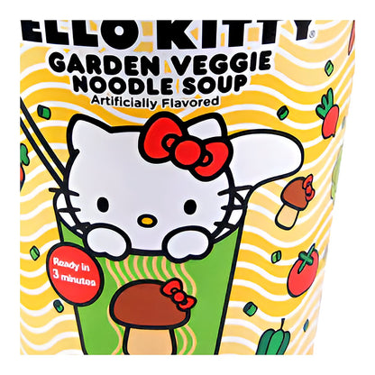 Hello Kitty Garden Veggie Noodles Soup - processed