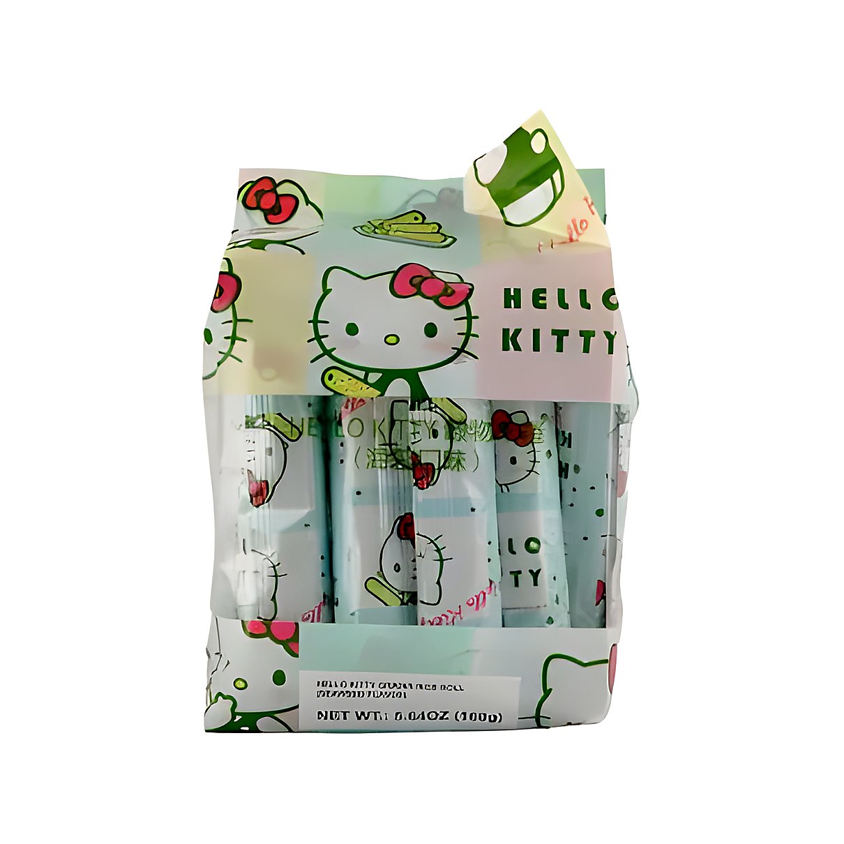 Hello Kitty Grains Rice Roll Seaweed Flavor - processed