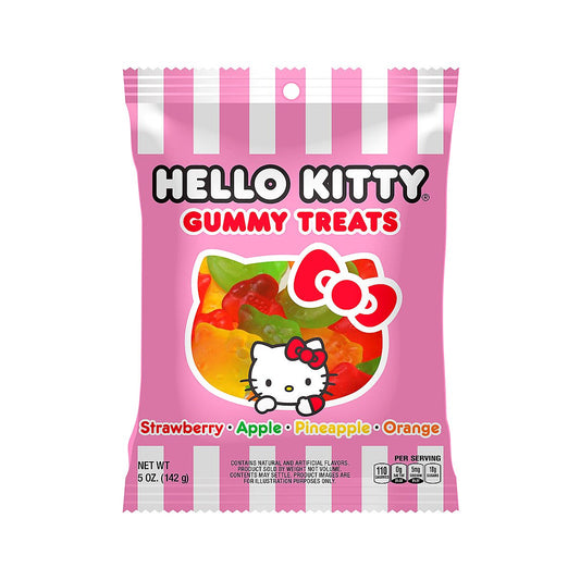 Hello Kitty Gummy Treats - processed