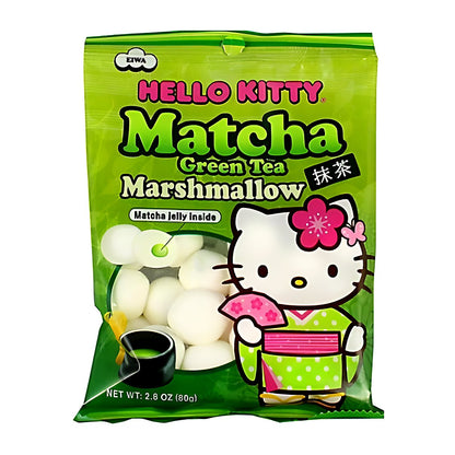 Hello Kitty Matcha Greentea Marshmallow - processed