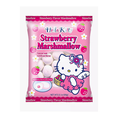 Hello Kitty Strawberry Marshmallow - processed