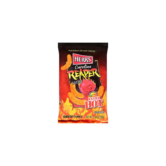 HERRS Carolina Reaper Hot Cheese - processed