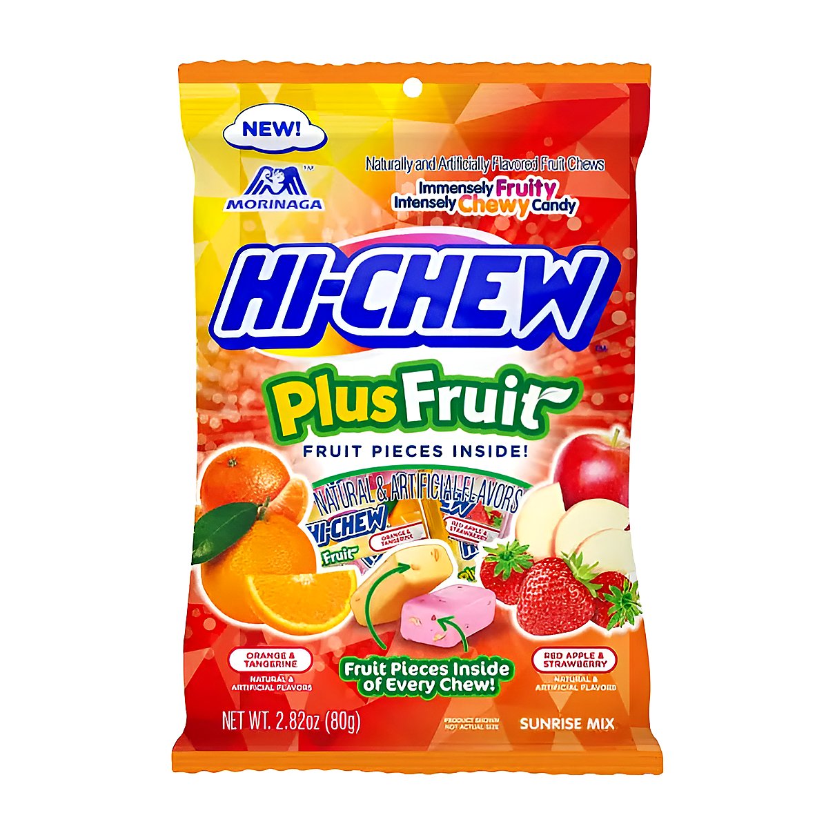 Hi-Chew Plus Fruit - processed