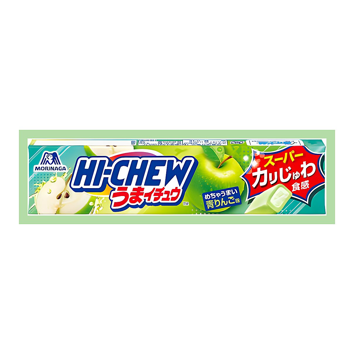Hi chew stick green apple - processed