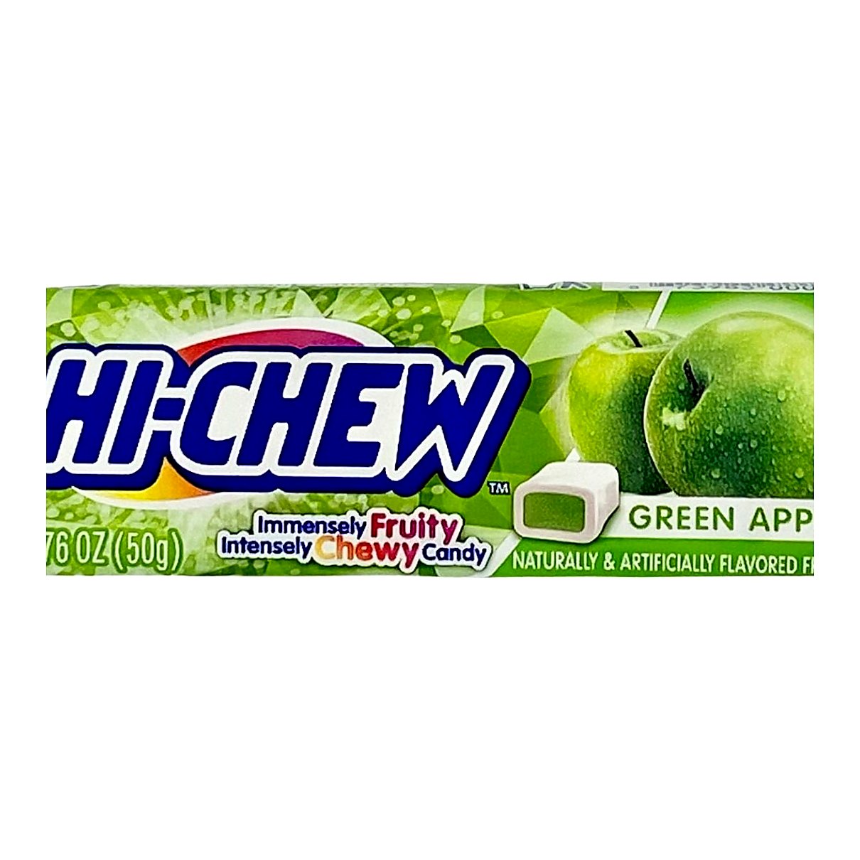 Hi-Chews Bar Green Apple - processed